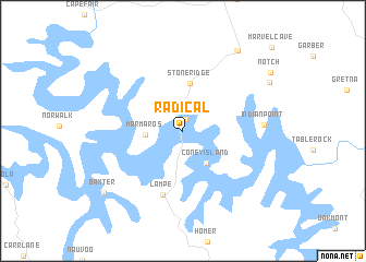 map of Radical