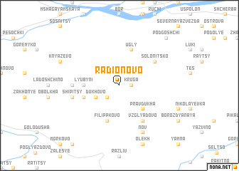map of Radionovo
