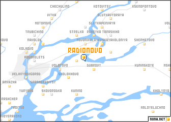 map of Radionovo