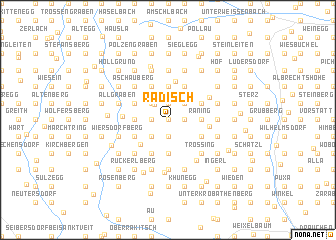 map of Radisch