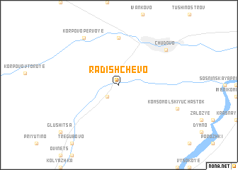 map of Radishchevo