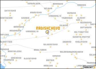 map of Radishchevo