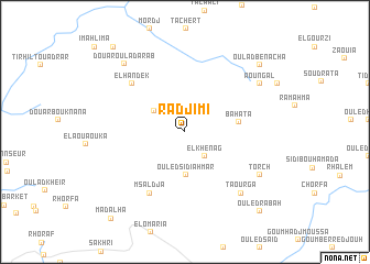 map of Radjimi