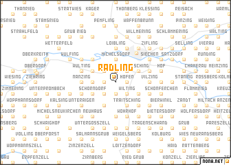 map of Radling