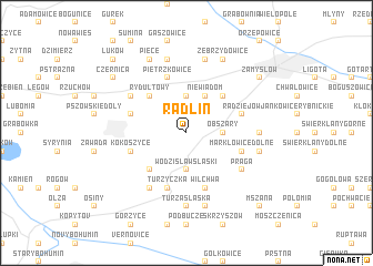 map of Radlin