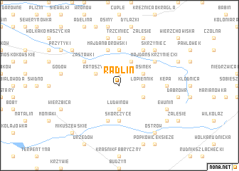 map of Radlin