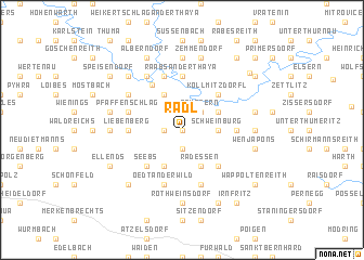 map of Radl