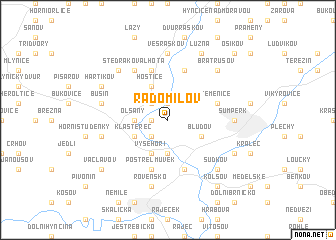 map of Radomilov