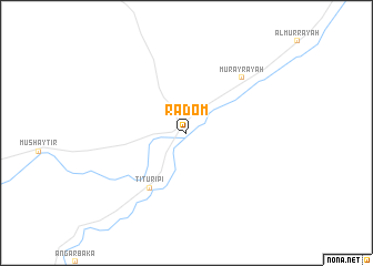 map of Radom