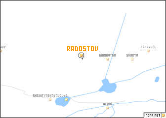 map of Radostov