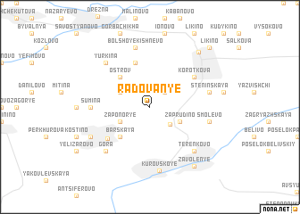 map of Radovan\