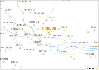 map of Radovo