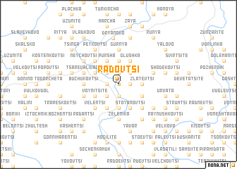 map of Radovtsi