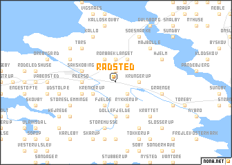 map of Radsted