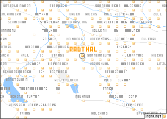 map of Radthal