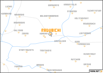 map of Radubichi