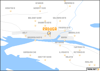 map of Raduga