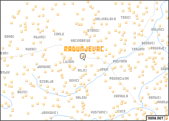 map of Radunjevac