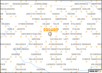 map of Radwan
