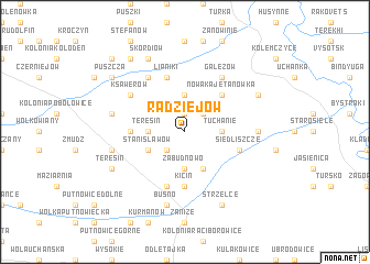 map of Radziejów