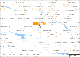 map of Radzyny