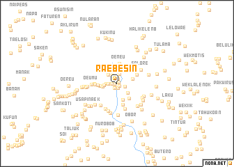 map of Raebesin