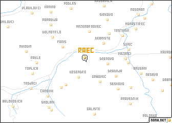 map of Raec