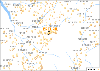 map of Raelau