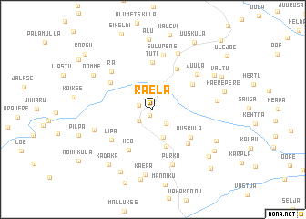 map of Raela