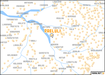 map of Raeluli