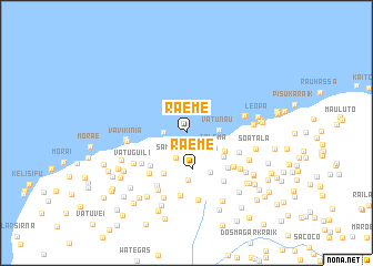 map of Raeme