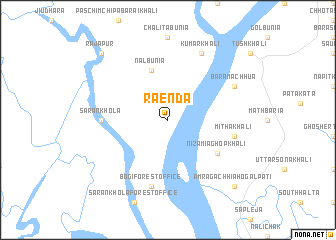 map of Rāenda