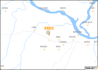 map of Raen