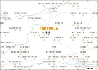 map of Raesfeld