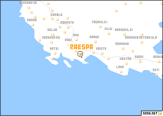 map of Raespa