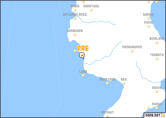 map of Rae