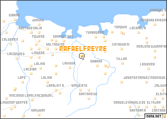 map of Rafael Freyre