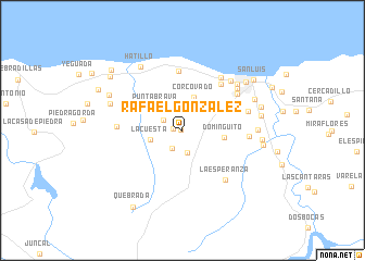 map of Rafael Gonzalez