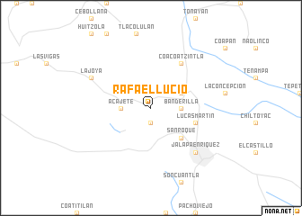 map of Rafael Lucio