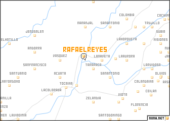 map of Rafael Reyes