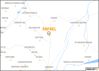 map of Rafael