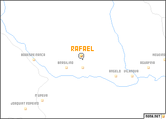 map of Rafael