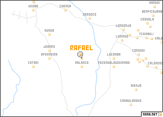 map of Rafael