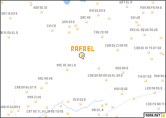 map of Rafael