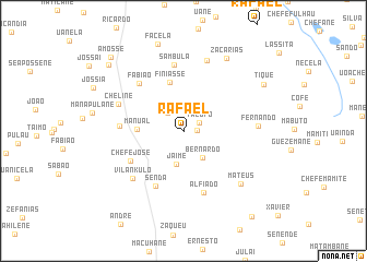 map of Rafael