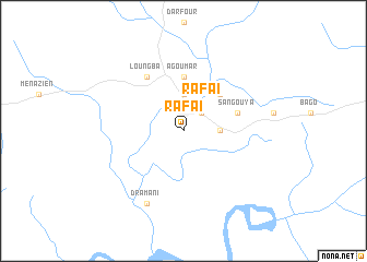 map of Rafaï