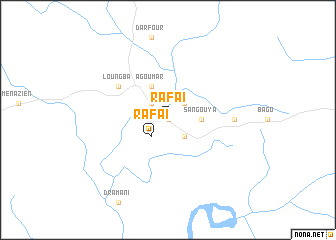 map of Rafaï