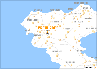 map of Rafaládes