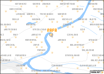 map of Rafa