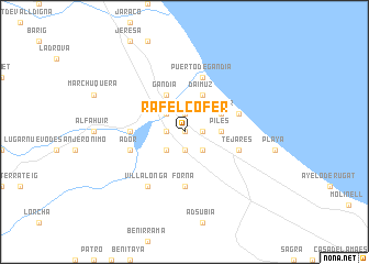 map of Rafelcofer
